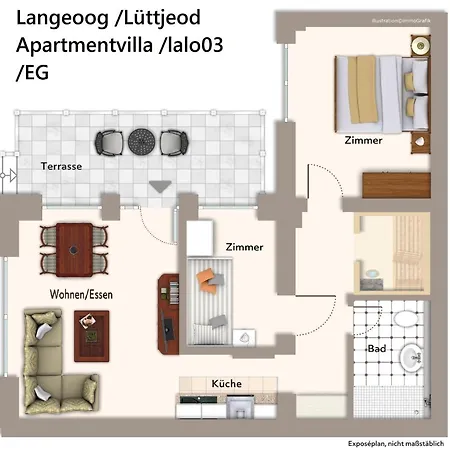Luettjeod Apartmentvilla Luettjeod Apartmentvilla 03 * Langeoog